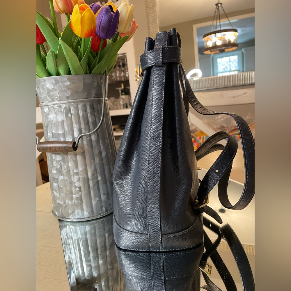 Etro Navy Backpack with Structured Design - Picture 2 of 16
